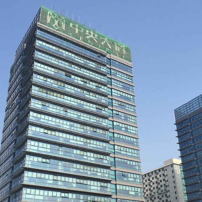 楼顶建筑标识的风格